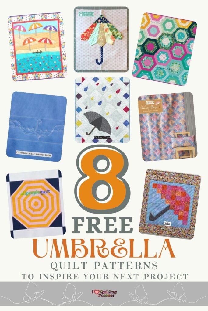 Umbrella Quilt Patterns Roundup 1 ILQF Pinterest