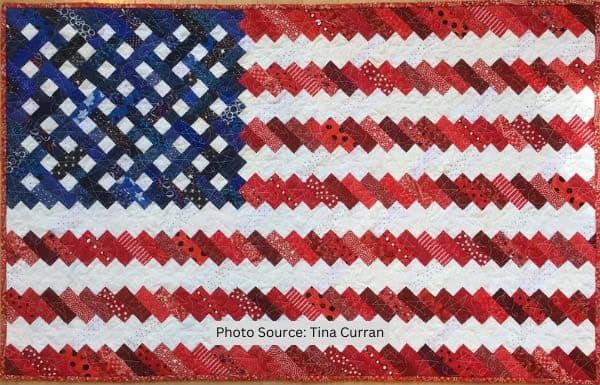 American Flag Quilt Pattern - etsy