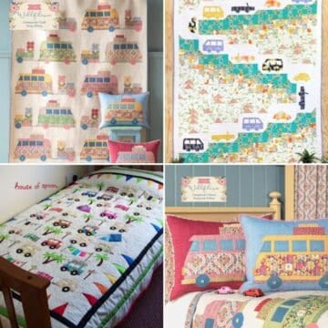 Camper Van Quilt Patterns Roundup Featured Cover