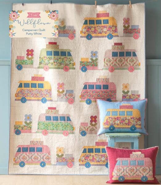 Campervan - free quilt pattern