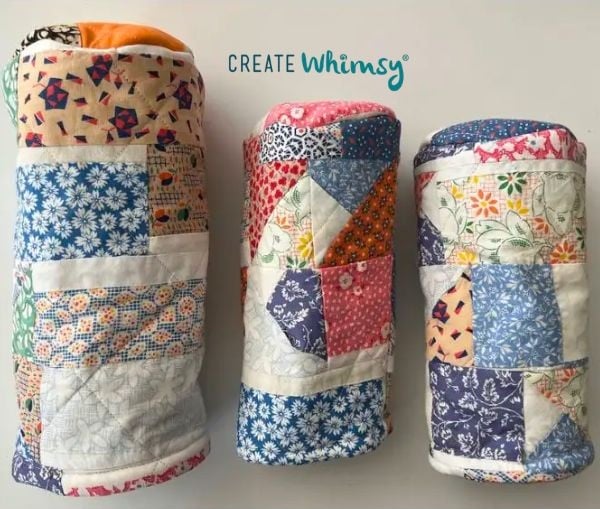 DIY Quilted Golf Club Head Cover - free quilt pattern