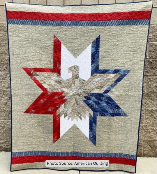Eagle Quilt Idea from American Quilting