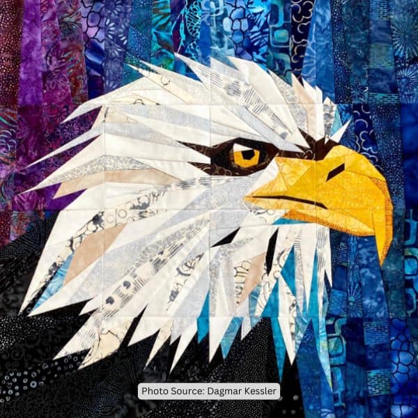 Eagle Quilt Idea from Dagmar Kessler