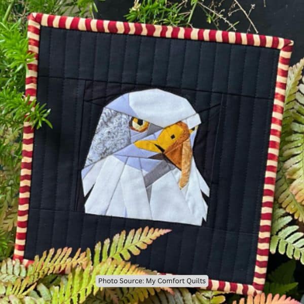 Eagle Quilt Idea from My Comfort Quilts