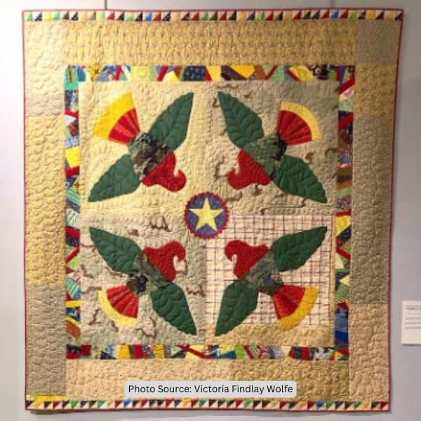 Eagle Quilt Idea from Victoria Findlay Wolfe