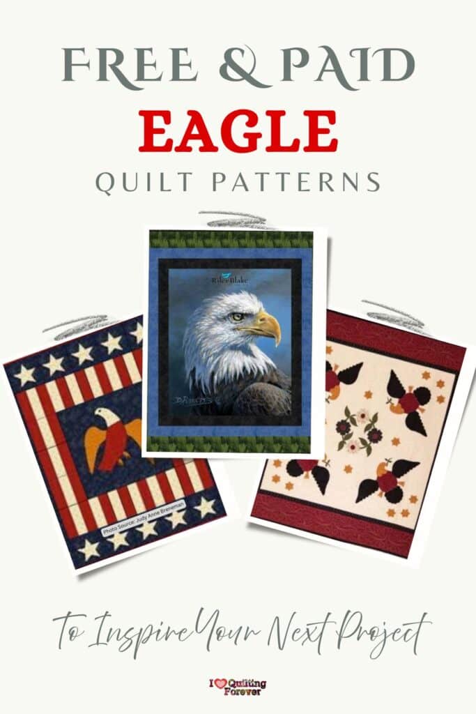 Eagle Quilt Patterns Roundup 2 ILQF Pinterest