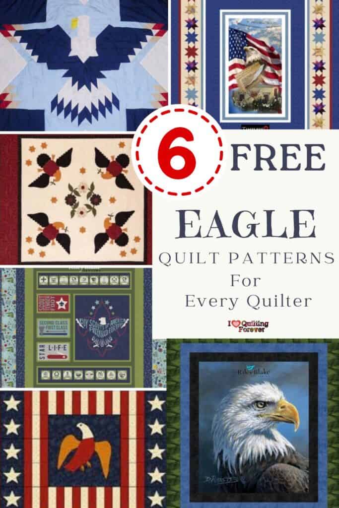 Eagle Quilt Patterns Roundup 3 ILQF Pinterest