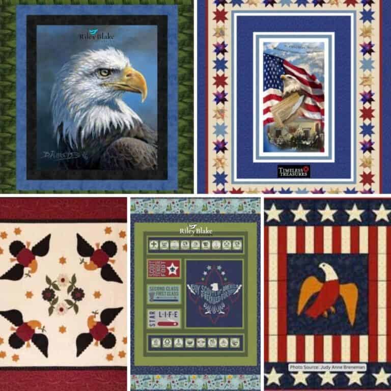 Eagle Quilt Patterns Roundup Featured Cover