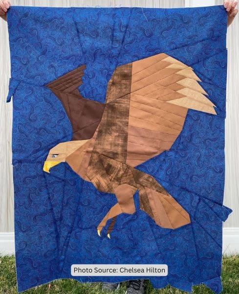 Eliot the Eagle Quilt Pattern - etsy