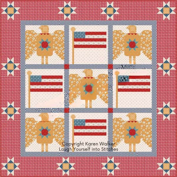 Freedom Quilt Pattern - etsy