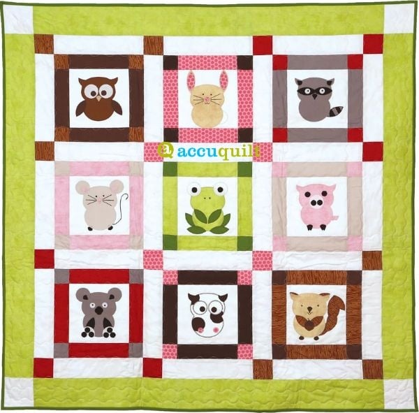 GO! Talk To The Animals - free quilt pattern