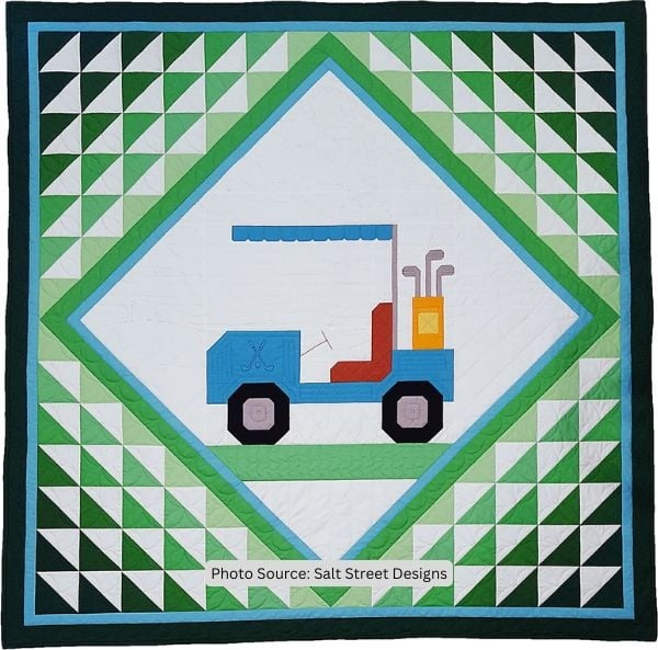 Golf Cart Quilt Pattern - etsy