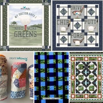 Golf Quilt Patterns Roundup Featured Cover