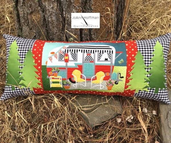 Happy Glamper Bench Pillow Quilt Pattern - etsy