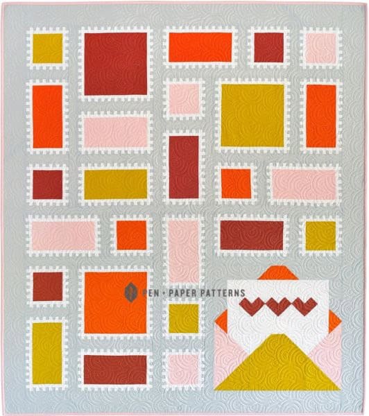 Happy Mail Quilt Pattern - etsy
