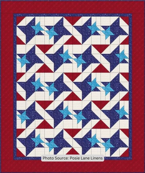 Hero's Star Quilt Pattern - etsy