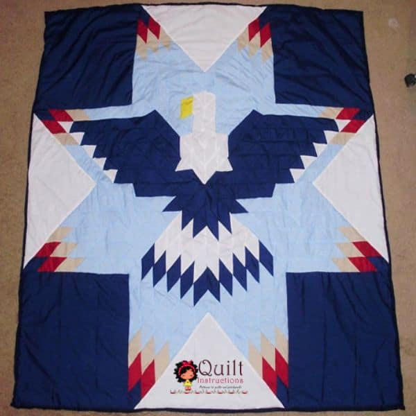 Lonestar Eagle - free quilt pattern