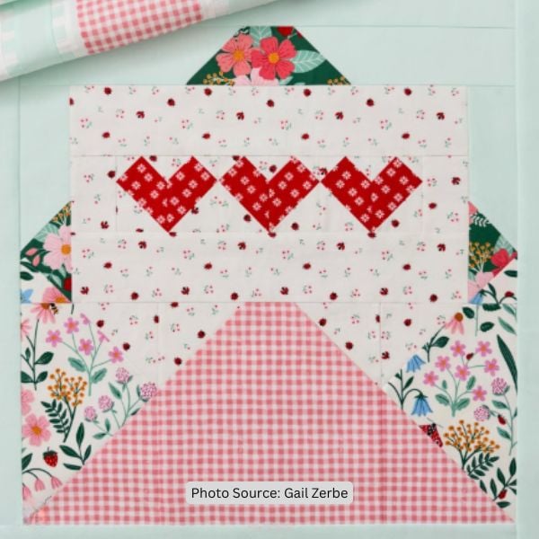 Mail Quilt Idea from Gail Zerbe