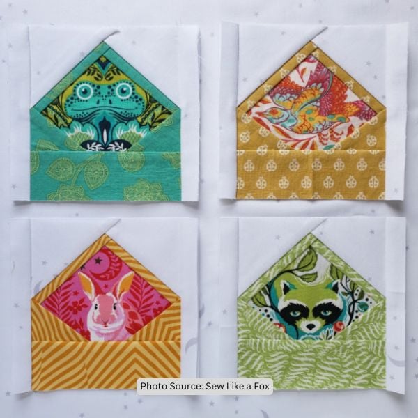 Mail Quilt Idea from Sew Like a Fox