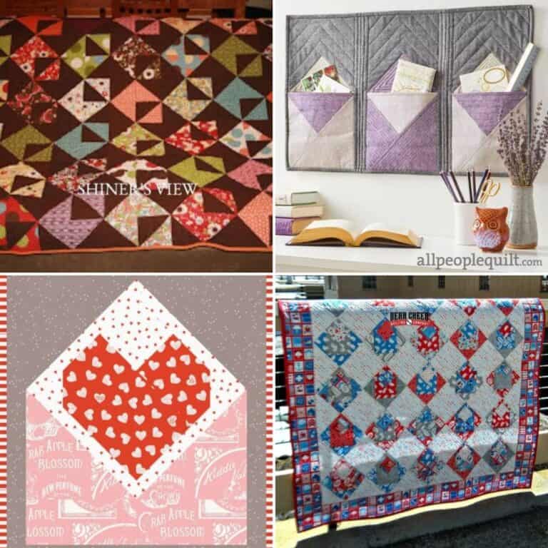 Top 4 Free Mail Quilt Patterns (+10 Bonus Patterns For Sale)