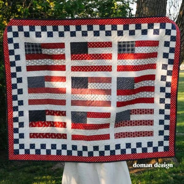 Old Glory Quilt Pattern - etsy