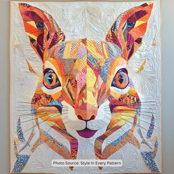 Patchwork Squirrel Quilt Pattern - etsy