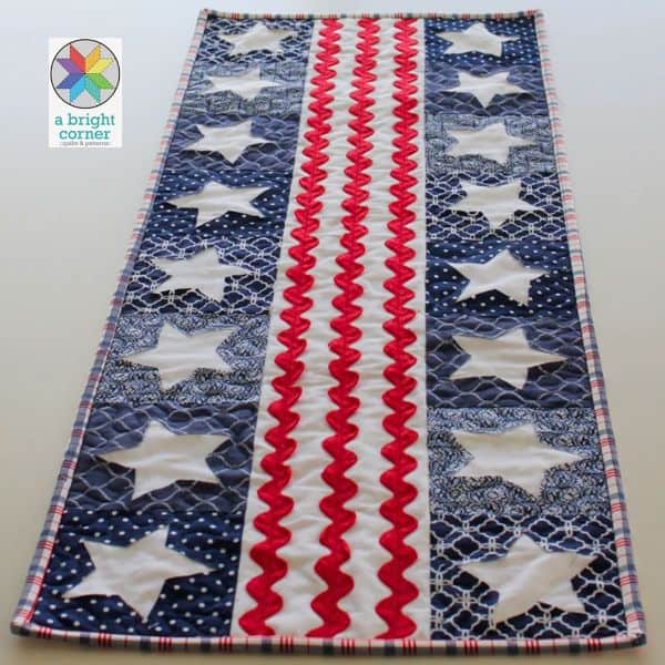 Patriotic Parade Table Runner Quilt Pattern - etsy