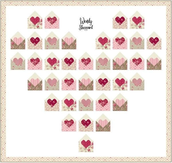 Pen Pals Quilt Pattern - etsy
