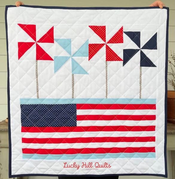 Red White & Whirl Quilt Pattern - etsy