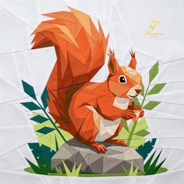 Squirrel And Acorn Quilt Pattern - etsy