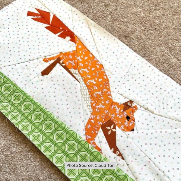 Squirrel Quilt Idea from Cloud Tori