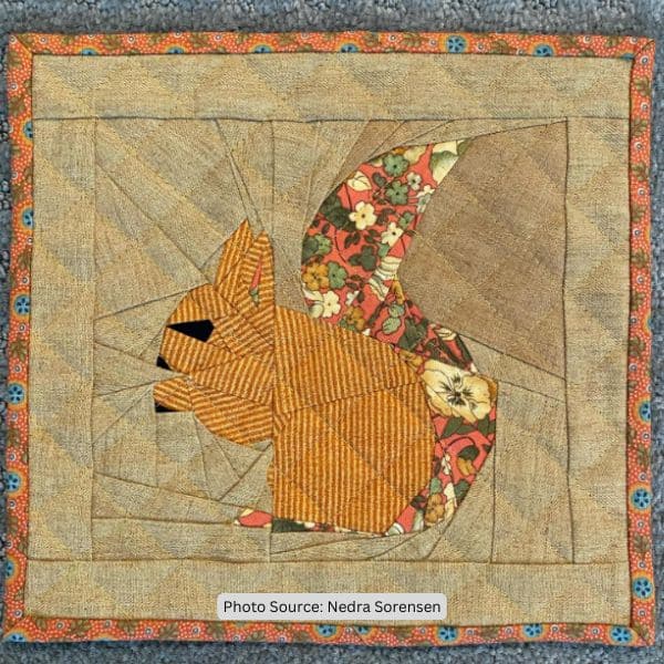 Squirrel Quilt Idea from Nedra Sorensen