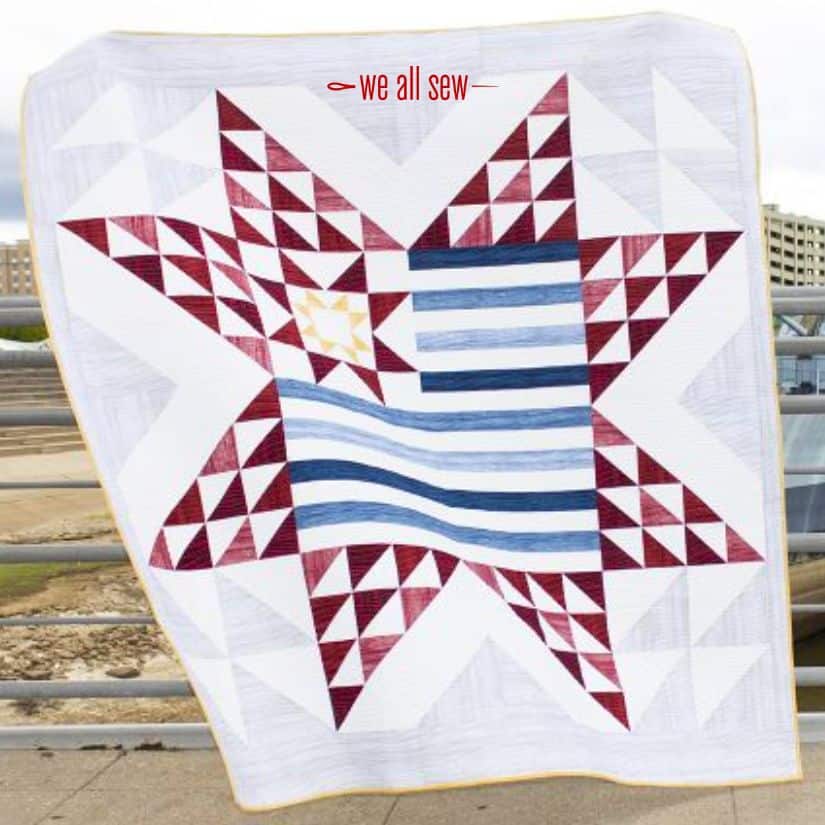 Stars & Stripes - free quilt pattern