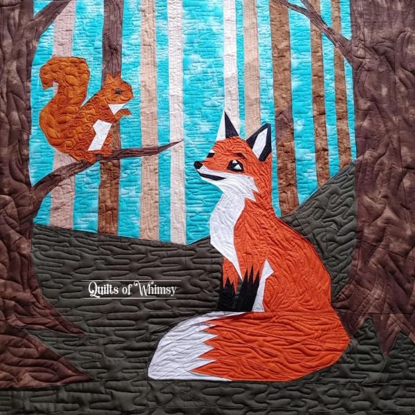 The Squirrel And The Fox Quilt Pattern - etsy