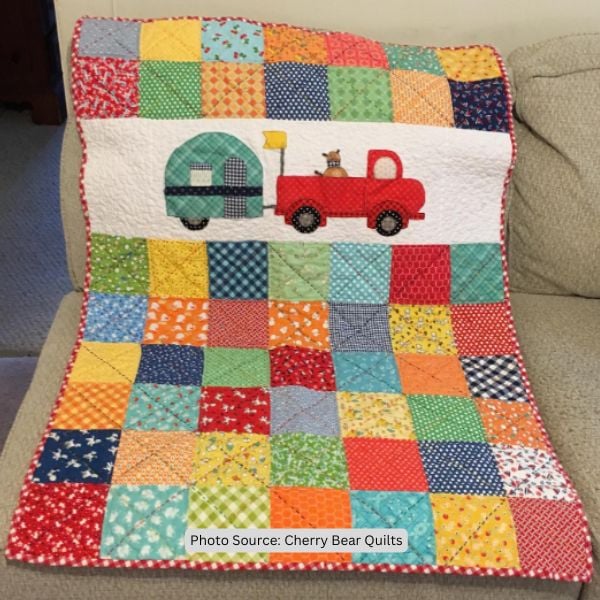 Trailer Quilt Idea from Cherry Bear Quilts