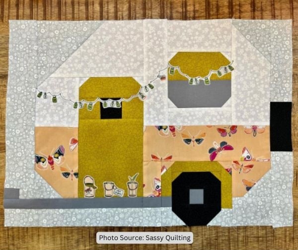 Trailer Quilt Idea from Sassy Quilting