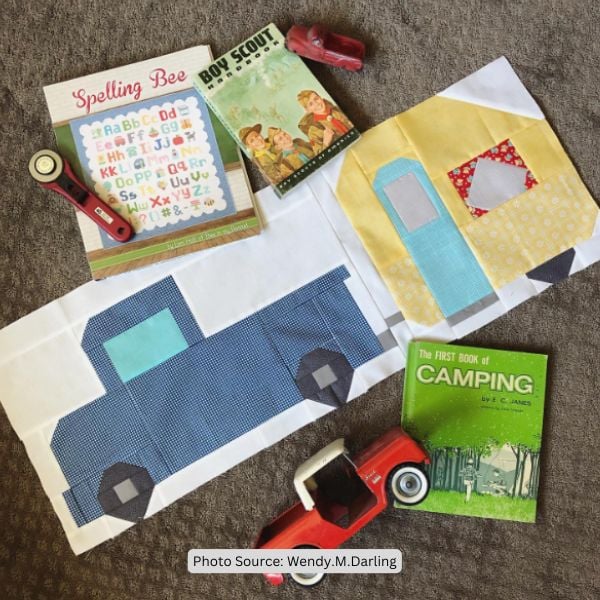 Trailer Quilt Idea from Wendy.M.Darling