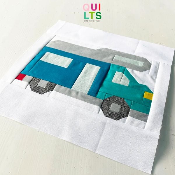Vehicle Quilt Block Pattern - etsy