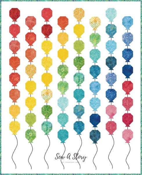Balloon Release Quilt Pattern - etsy