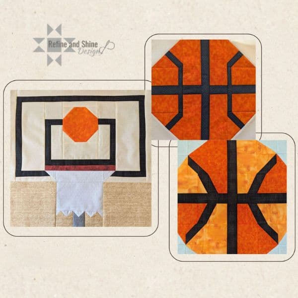 Basketball Fan Quilt Pattern Pack - etsy