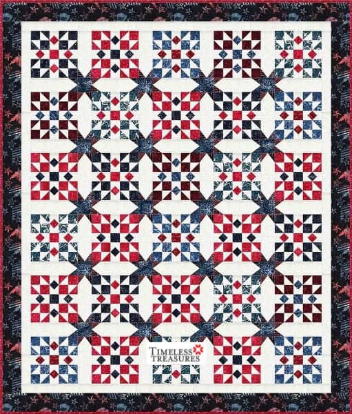 Bursting With Courage - free quilt pattern