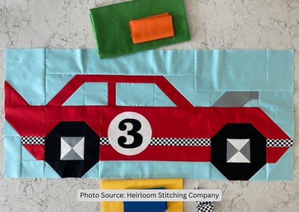 Car Quilt Ideas from Heirloom Stitching Company