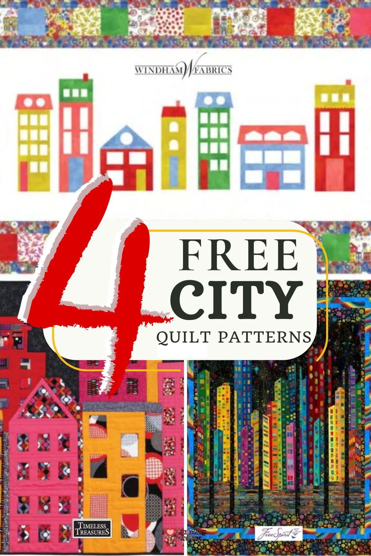 City Quilt Patterns Roundup 1 ILQF Pinterest