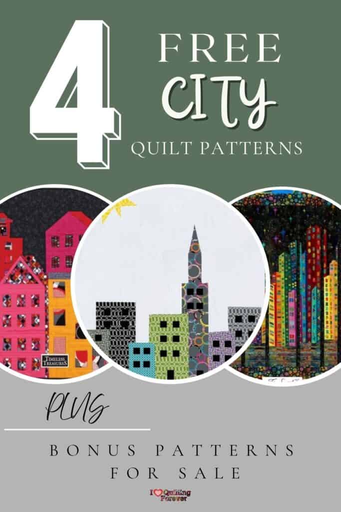 City Quilt Patterns Roundup 3 ILQF Pinterest