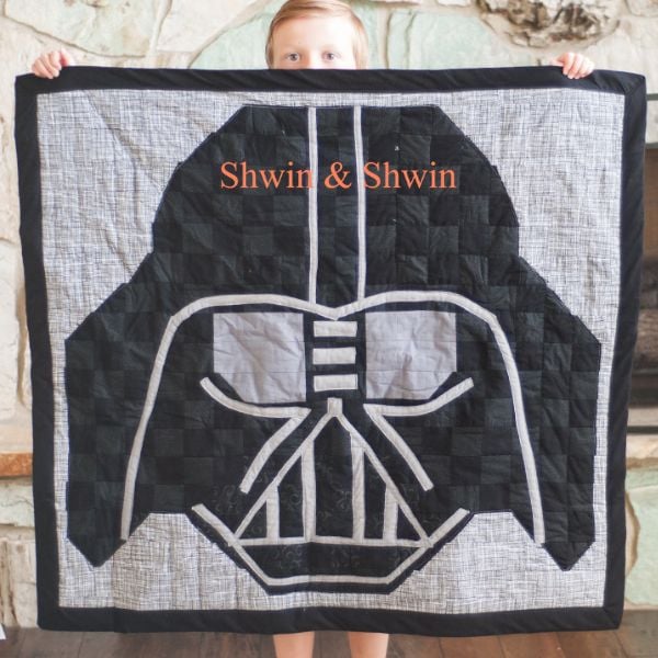 Darth Vader Quilt - free quilt pattern