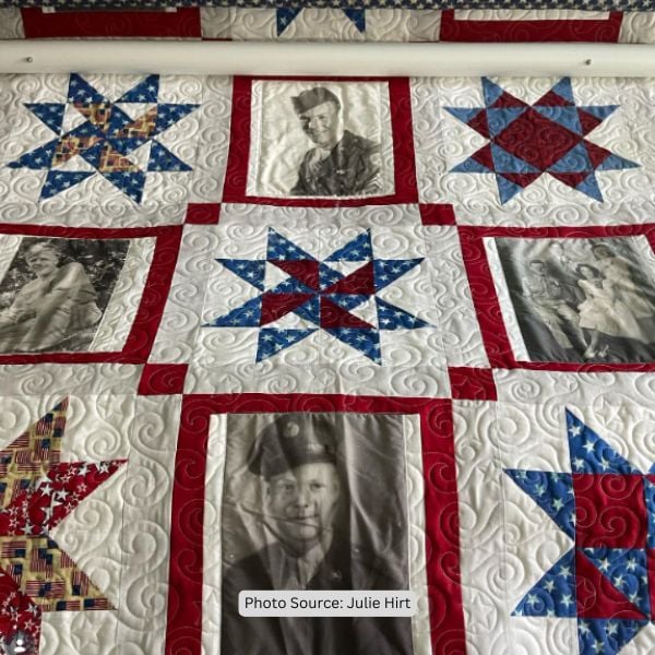Father's Day Quilt Idea from Julie Hirt