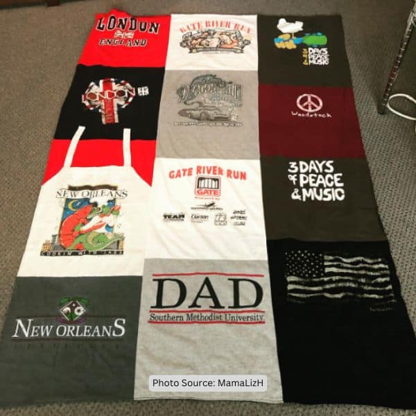 Father's Day Quilt Idea from MamaLizH