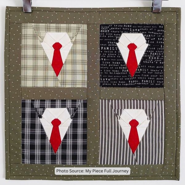 Father's Day Quilt Pattern - etsy