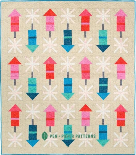 Firecracker Quilt Pattern - etsy