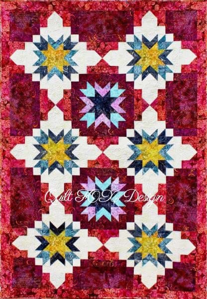 Fireworks For Joanna Quilt Pattern - etsy